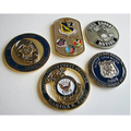 Custom 1.5" Die Struck Iron Challenge Coin